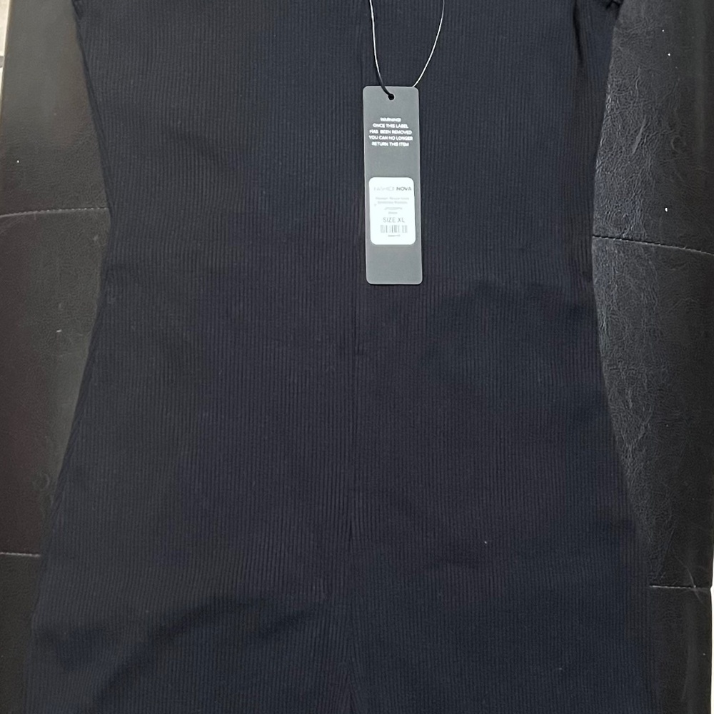 Fashion Nova - Black Romper - Size XL